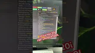 INFINIX HOT 20i X665E/FRP BYPASS UNLOCKTOOL 04.2024 #smartphone #infinix#hot20i#frpbypass#unlock