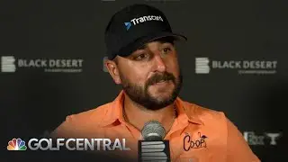 Stephan Jaeger: 'Super happy' after Black Desert Championship Round 2 | Golf Central | Golf Channel