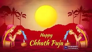 Chhath puja animation video | Chhath puja motion graphics | chhath puja template video