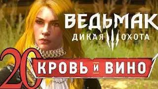 20-ВЕДЬМАК ДИКАЯ ОХОТА DLC КРОВЬ И ВИНО прохождение обзор [Тайна Вивиенны] русский