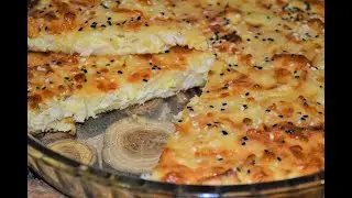 Просто нарасхват! Быстрый ЗАЛИВНОЙ ПИРОГ с курицей и сыром!