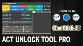 ACT UNLOCK TOOL PRO - Free Loader  Unlock | Fix All MTK Problem