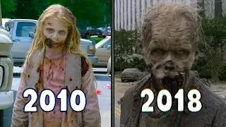 Evolution of Zombies  in The Walking Dead | 2010 - 2018 (Walkers)