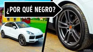 La razón por la que los neumáticos de tu auto son negros