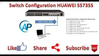 Huawei Switch Configuration S5735S | Switch Basic Configuration