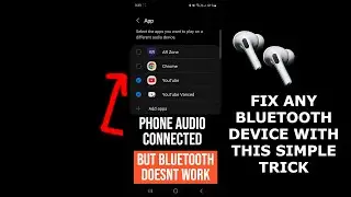 How to fix any Bluetooth device not connecting audio | 100% Working