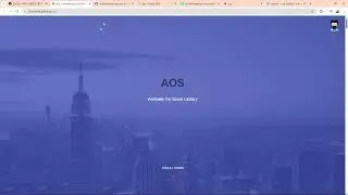 AOS 사용법, 1강, AOS 사용을 위한 기본 세팅 및 구조 설명