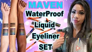 FASHIONNOVA Liquid Eyeliner Waterproof set MAVEN