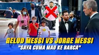 MESSI'S FAMILY UNTIL THE FREAK !!, Refusing to move to Inter Miami, Messi fights with Jorge Messi