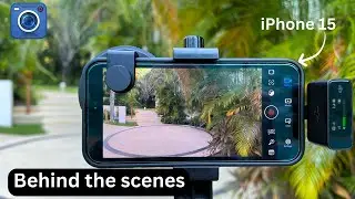 14 Tips filming with iPhone 15 Pro | Black magic App | Behind the scenes (BTS)