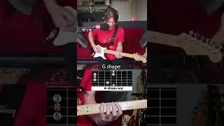 The 5 Major Arpeggio Shapes  of The CAGED System