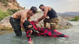 Ali Agha's shock when he saw the drowning of his love and his pregnant wife in front of his eyes