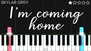Skylar Grey - I’m coming home | EASY Piano Tutorial