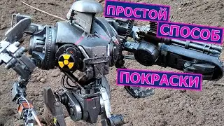 Робокоп 2 Кейн обзор, сборка и покраска RoboCop 2 Moderoid RoboCain Model Kit