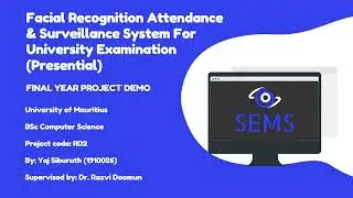 Facial Recognition Attendance & Surveillance System For University Examination (PRESENTIAL)