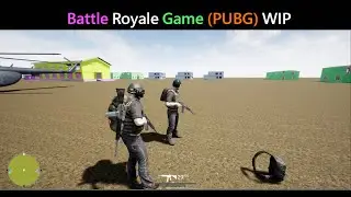 🎮Battle Royale Game (PUBG) WIP Unreal Engine 4