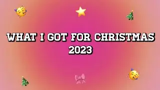 2023 Christmas haul