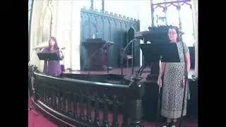 Regina and Helena Singing + Regina on Steel Tongue Drum (w/ pianist Richard White, Jr.)