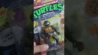 #shorts 🐢🔥 unboxing de la figura de acción de donatello tortugas ninja vintage | SleepingRacoon