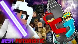 TOP 3 Best FUTURISTIC Texture Packs for Minecraft 🤖🛸