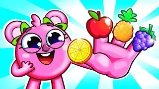 Fruit Finger Family 🍎Healthy Food vs Junk Food | Kids Songs 🐱🐨🐰🦁 And Nursery Rhymes by Baby Zoo