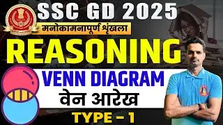 SSC GD 2025 | Reasoning : Venn Diagram | Reasoning Important Topics and Previous Year Questions