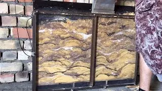 Мокрая загрузка для Гибкого Камня и Термопанелей.