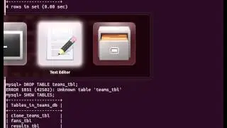 MySQL Tutorial from Terminal 25/27: Export using SQLDUMP (with Import using mysql)