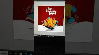 Social Media Post Design | Fried Chicken Poster Design | Photoshop Tutorial #shorts