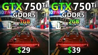 GTX 750 Ti 2GB vs 1GB - Test in 7 Games