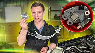 ЗАМЕНА РЕГУЛЯТОРА ГЕНЕРАТОРА (ЩЕТОК) НА РЕНО ДАСТЕР, КАПТУР 2,0л БЕЗ СНЯТИЯ ГЕНЕРАТОРА. 