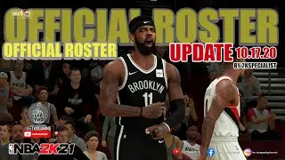 NBA 2K21 MOD SHOWCASE | HOW TO UPDATE ROSTER 10.17.20  [FOR 2K21]