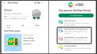 How To Complete Google Play Points Quest 2023 | | Earn 100 Play Points