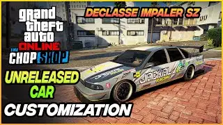 GTA Online unreleased Car Declasse Impaler SZ Customization, Chop Shop DLC.