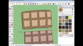 how to projected textures in sketchup