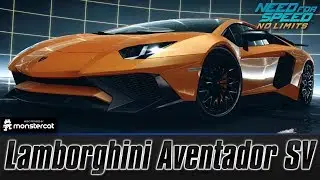Need For Speed No Limits: Lamborghini Aventador SV | MAXXED OUT + Tuning [All Black Edition Parts]