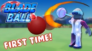 I Played Roblox BLADE BALL For The 