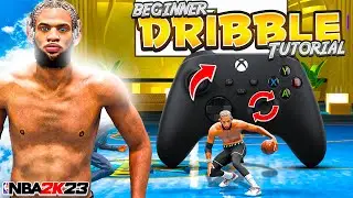 NBA 2K23 DRIBBLE TUTORIAL w/ HANDCAM! BEST DRIBBLE MOVES for 2k23 SEASON 8! (FASTEST DRIBBLE MOVES)