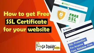 How to get Free SSL certificates for website and upload in godaddy hosting account cpanel 2022