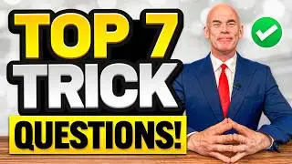 TOP 7 TRICK INTERVIEW QUESTIONS! (How to ANSWER TRICKY Interview Questions with CONFIDENCE!)