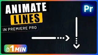 How to DRAW LINES with Animation in Premiere Pro