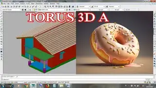 485 TORUS BEBAS 3D AUTOCAD