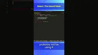 React Tutorial: Using the useRef Hook for Imperative DOM Manipulation