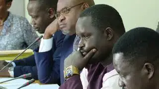 THE WORRY LOOKS DURING IRON SHEETS SAGA- Kasaijja says he cannot disappoint the president.