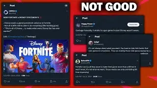 Fortnite Community Lashes Out at Epic Games for Disney Shop Skin Restrictions | Twitter/X Drama