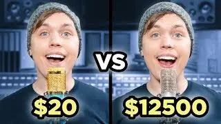 $20 Microphone Vs. $12500 Microphone