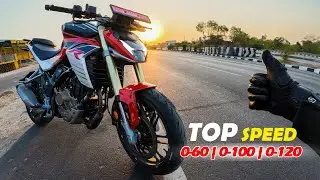 Hero Xtreme 250r | Top Speed | 0 to 60 | 0 to 100 | All Gears Speed | FASTEST on Youtube