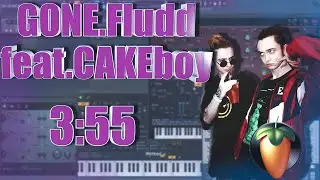 GONE.Fludd - 3:55 (feat. CAKEBOY) | КАК СДЕЛАТЬ ТУТОРИАЛ | ЗА 5 МИНУТ | Remake | FLSTUDIO 12