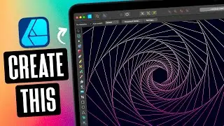 Create Abstract Swirling Polygons with Affinity Designer