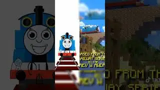 Thomas in the world of Minecraft #thomasanimation